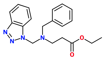(image for) MCYJ0246 Ethyl 3-(((1H-benzo[d][1,2,3]triazol-1-yl)methyl)(benzyl)amino)propanoate